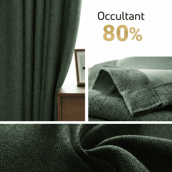 Rideau semi occultant