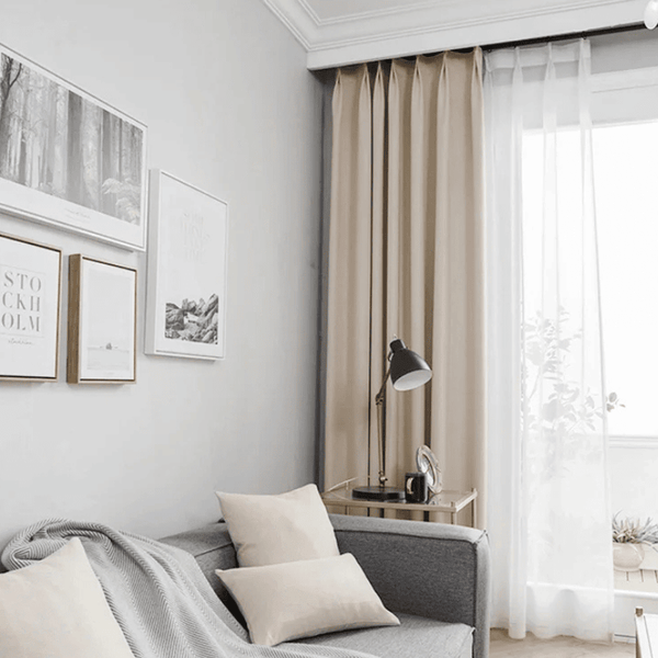 Rideau semi occultant