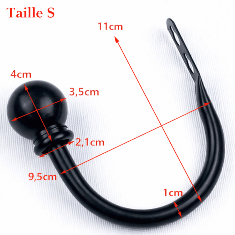 Crochet embrasse rideau