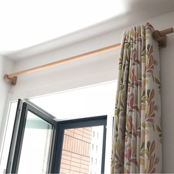 Tringle à rideau bois