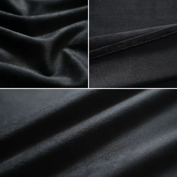 Rideau semi occultant noir