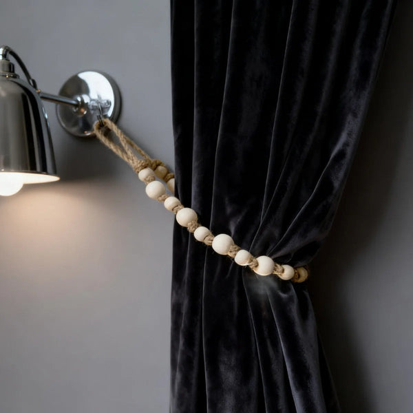 Embrasse rideau bois