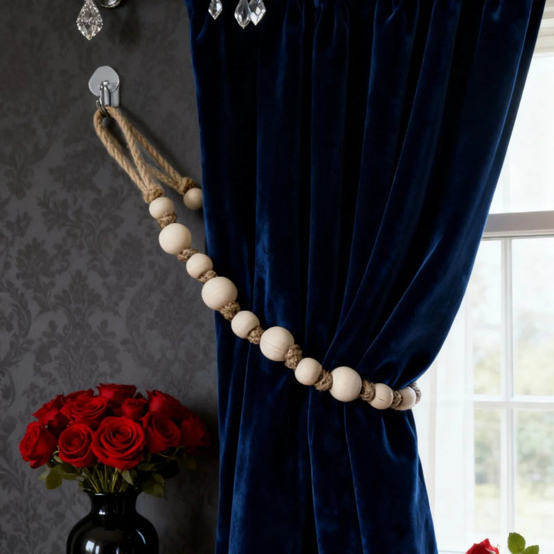 Embrasse rideau bois