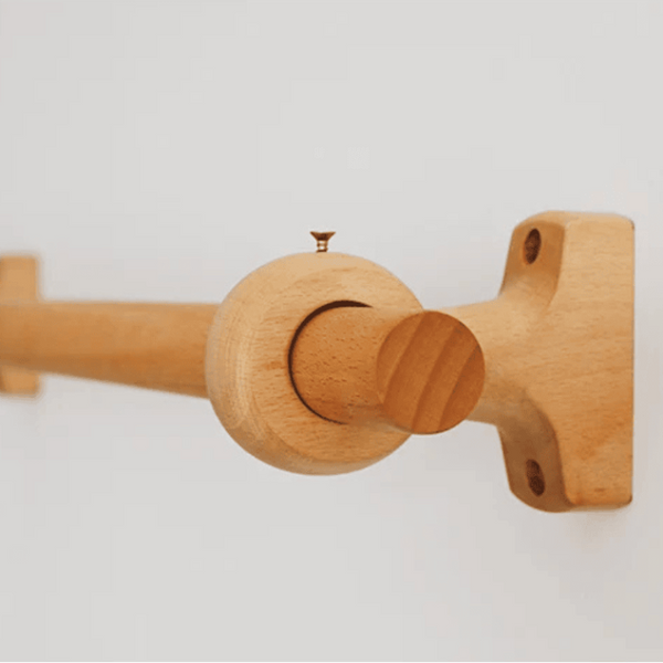 Tringle à rideau bois