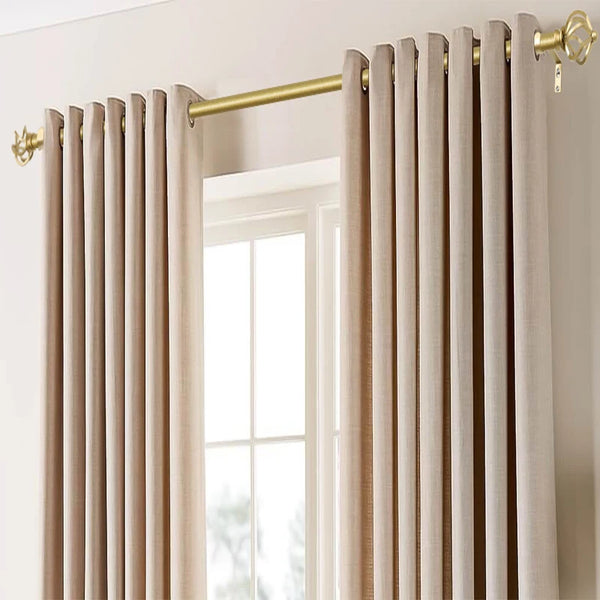 Tringle à rideaux doré