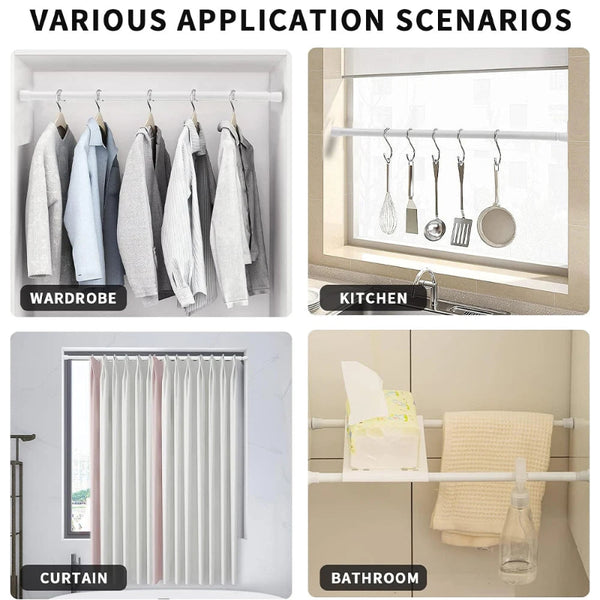 Tringle à rideau extensible