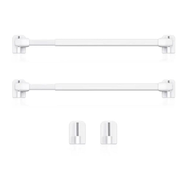 Tringle à rideaux blanche