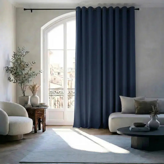 Rideau thermique bleu nuit 3/1